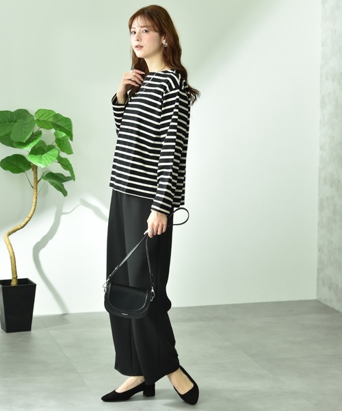 INTERPLANET(インタープラネット)の「ポンチカーブパンツ(その他パンツ・レディース・ブラック/グレー・FREE)」の15枚目の写真