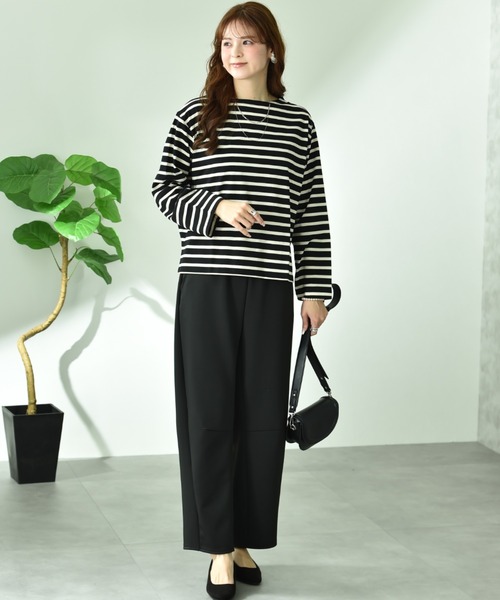 INTERPLANET(インタープラネット)の「ポンチカーブパンツ(その他パンツ・レディース・ブラック/グレー・FREE)」の16枚目の写真