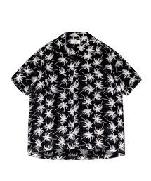 ROLLINGSTUDIOS（ローリングスタジオ）の「HAWAIAN SHIRT PALMTREE BLACK（シャツ/ブラウス・メンズ）」