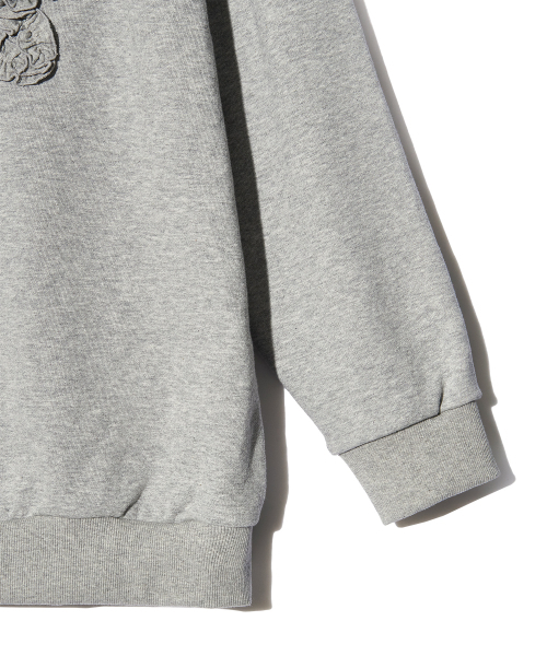 PIECEMAKER(ピースメーカー)の「ASAP FRILL OFF-SHOULDER SWEATSHIRTS (GREY)(スウェット・レディース・その他・FREE)」の5枚目の写真