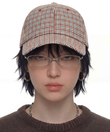 UNDERCONTROL（アンダーコントロール）の「POP HOUND / AUTHENTIC BB / ORANGE CHECK（キャップ）」