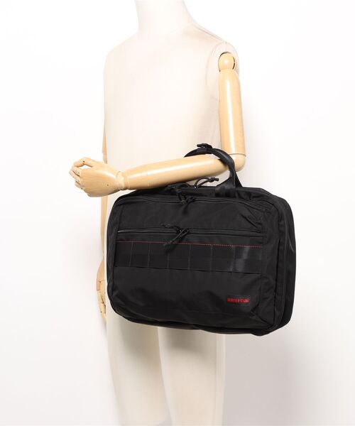 MEN'S BIGI（メンズビギ）の「BRIEFING/ブリーフィング BS BOX 2WAY PACK AG ブリーフバッグ/バックパック（バックパック/リュック・メンズ・ブラック・FREE）」の15枚目の写真