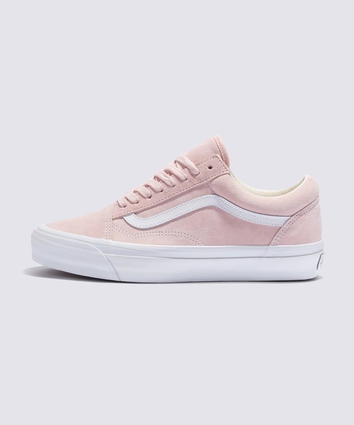 VANS(バンズ)の「PREMIUM オールドスクール ピッグスエード / LX Old Skool Pig Suede Sepia R VN000D56ESH1(スニーカー・メンズ・ライトピンク・4.5/4)」の1枚目の写真