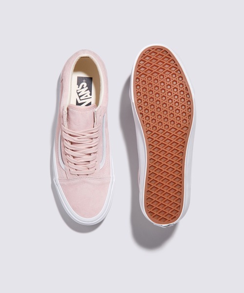 VANS(バンズ)の「PREMIUM オールドスクール ピッグスエード / LX Old Skool Pig Suede Sepia R VN000D56ESH1(スニーカー・メンズ・ライトピンク・4.5/4)」の3枚目の写真