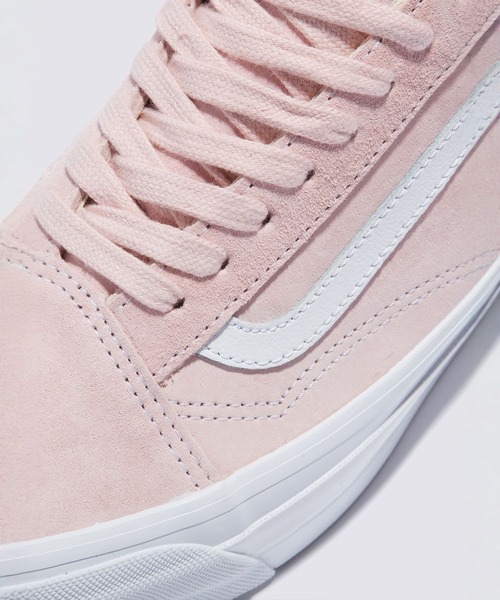 VANS(バンズ)の「PREMIUM オールドスクール ピッグスエード / LX Old Skool Pig Suede Sepia R VN000D56ESH1(スニーカー・メンズ・ライトピンク・4.5/4)」の6枚目の写真