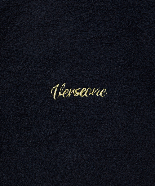 VERSE ONE(バースワン)の「EMBROIDERED LOGO CARDIGAN BLACK(NEW)(カーディガン/ボレロ・レディース・その他・MEDIUM/SMALL)」の8枚目の写真