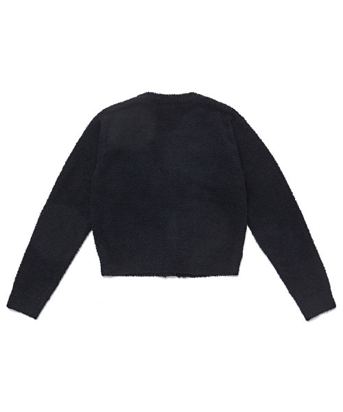 VERSE ONE(バースワン)の「EMBROIDERED LOGO CARDIGAN BLACK(NEW)(カーディガン/ボレロ・レディース・その他・MEDIUM/SMALL)」の9枚目の写真
