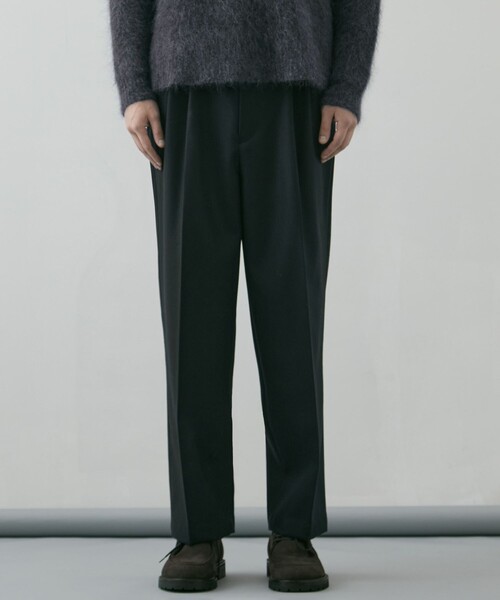ZQ HARD FLANNEL 2タックワイドストレートパンツ（その他パンツ