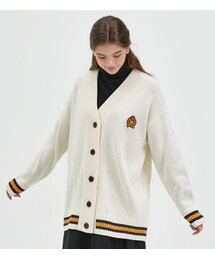 NP STUDIO（エヌピースタジオ）の「ネスティウェイルロゴカーディガンアイボリー（カーディガン/ボレロ）」