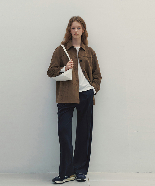 NEEV（ニーヴ）の「Wide Jersey Track Pants (Navy)（スウェットパンツ・レディース・その他・FREE）」の2枚目の写真