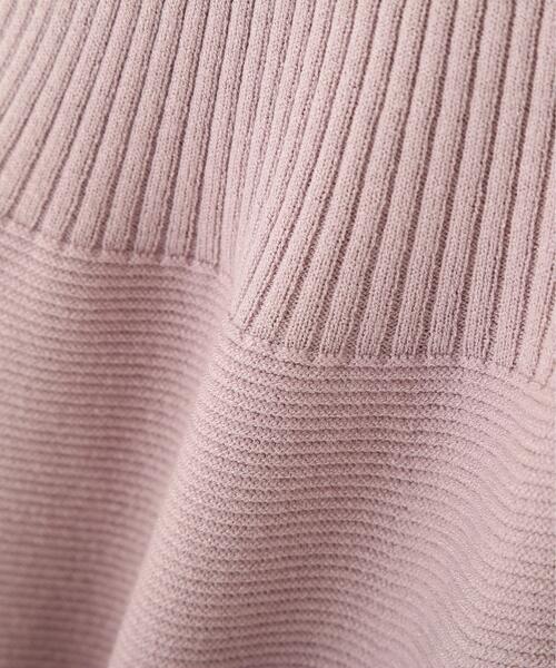 PROPORTION BODY DRESSING(プロポーションボディドレッシング)の「シアー切替ペプラムニット / 1216170108(ニット/セーター・レディース・ブラウン系その他/ブルー/グレー/ピンク/ホワイト系その他・FREE)」の15枚目の写真