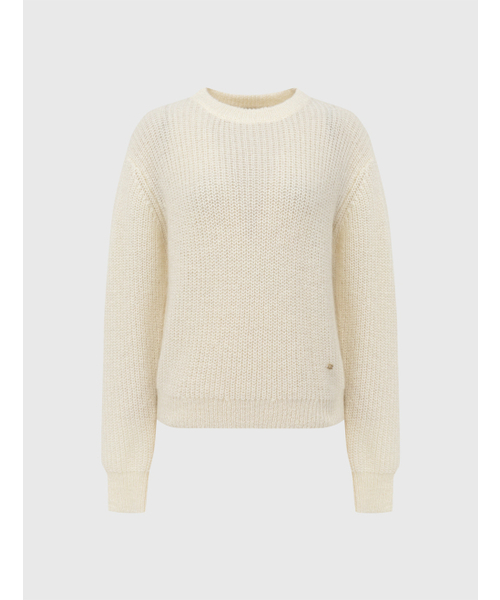 LOOKAST（ルックキャスト）の「ジョリー モヘア プルオーバーニットトップ_アイボリー（ニット/セーター・レディース・アイボリー・SMALL/MEDIUM）」の3枚目の写真