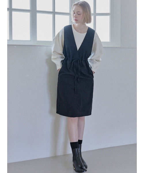 AVANT-G(アバン)の「Darts Volume Sleeve Round T-shirt - Ivory(Tシャツ/カットソー・レディース・その他・FREE)」の4枚目の写真