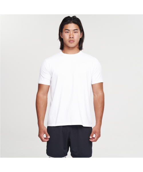 ONERM(ワンアルエム)の「スーピマベーシックTシャツホワイト(Tシャツ/カットソー・メンズ・その他・MEDIUM/LARGE/X-LARGE/XX-LARGE)」の2枚目の写真