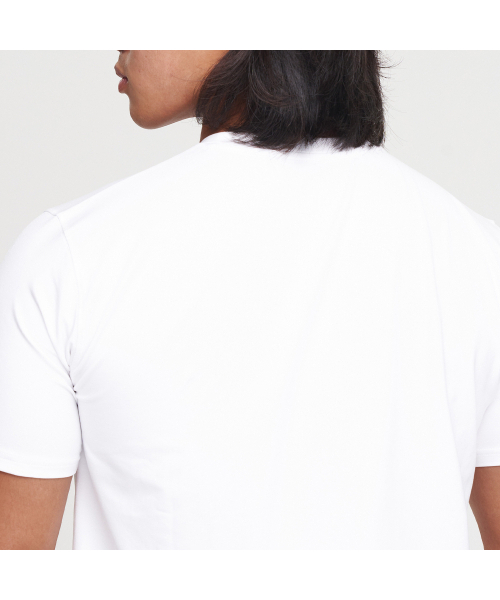 ONERM(ワンアルエム)の「スーピマベーシックTシャツホワイト(Tシャツ/カットソー・メンズ・その他・MEDIUM/LARGE/X-LARGE/XX-LARGE)」の4枚目の写真
