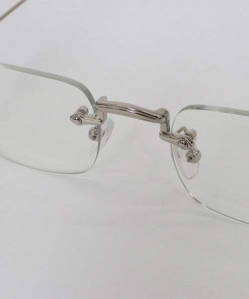 ADAM PATEK（アダムパテック）の「ADAMPATEK/engraving rimless glasses（彫金入りリムレスグラス)（メガネ・メンズ・シルバー系その他/ゴールド系その他・FREE）」の8枚目の写真