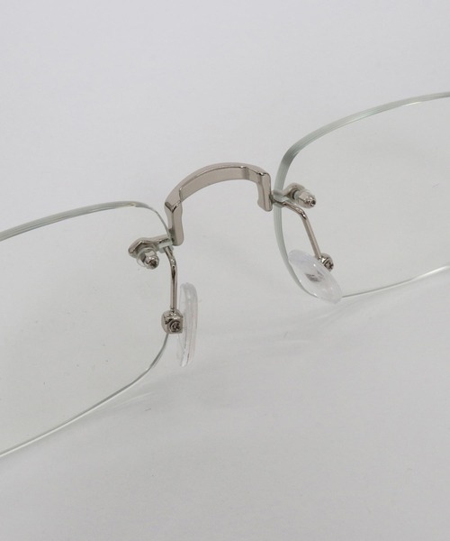 ADAM PATEK（アダムパテック）の「ADAMPATEK/engraving rimless glasses（彫金入りリムレスグラス)（メガネ・メンズ・シルバー系その他/ゴールド系その他・FREE）」の10枚目の写真