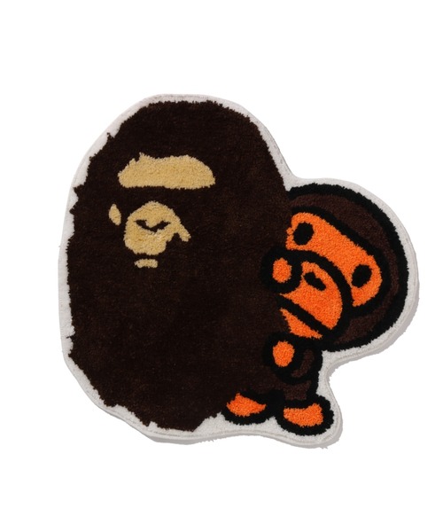 APE HEAD & BABY MILO RUG MAT（ラグ/マット）｜A BATHING APE（ア