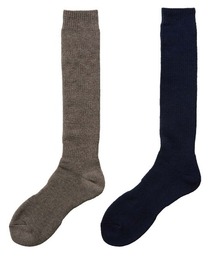 FABLICE（ファブリス）の「ファブリス 無地ソックス2足組（ソックス/靴下）」