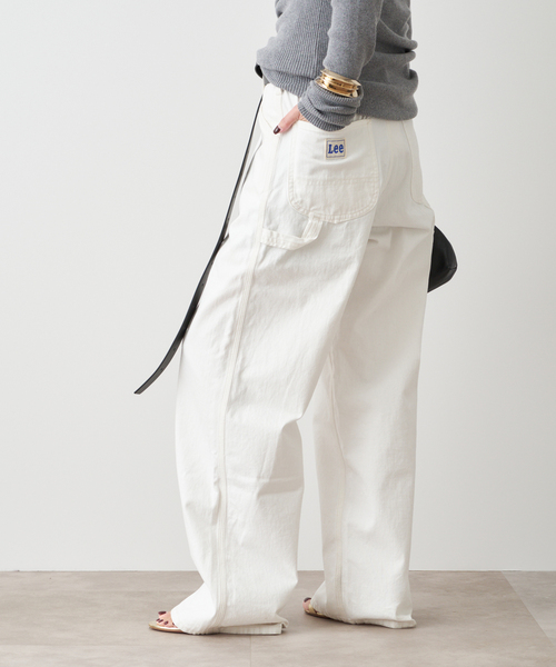 Deuxieme Classe（ドゥーズィエムクラス）の「Lee ペインターデニム（スラックス・レディース・ホワイト・34/36/38）」の9枚目の写真