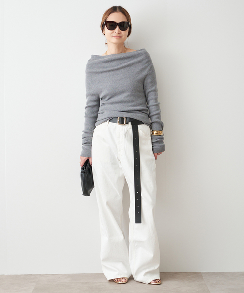 Deuxieme Classe（ドゥーズィエムクラス）の「Lee ペインターデニム（スラックス・レディース・ホワイト・34/36/38）」の12枚目の写真