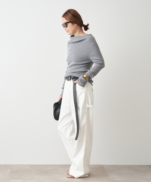 Deuxieme Classe（ドゥーズィエムクラス）の「Lee ペインターデニム（スラックス・レディース・ホワイト・34/36/38）」の14枚目の写真