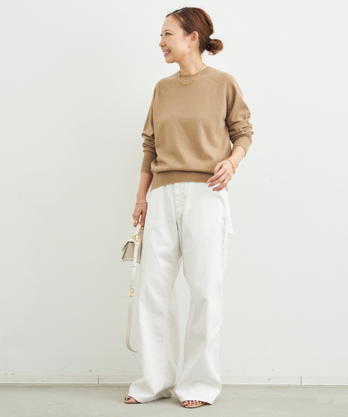 Deuxieme Classe（ドゥーズィエムクラス）の「Lee ペインターデニム（スラックス・レディース・ホワイト・34/36/38）」の4枚目の写真