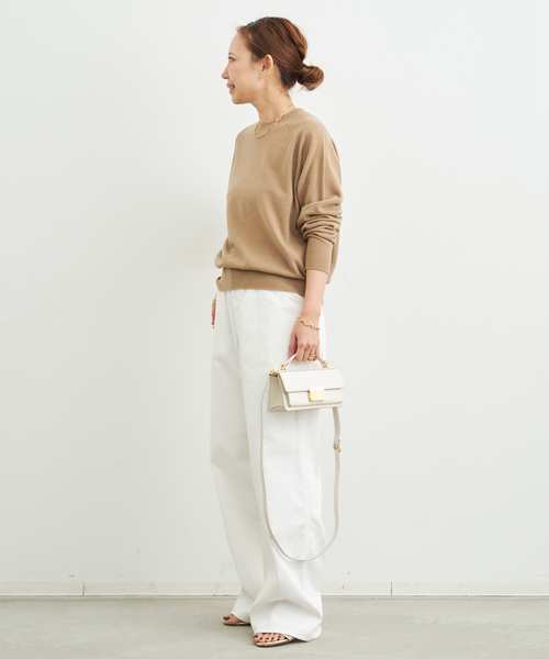 Deuxieme Classe（ドゥーズィエムクラス）の「Lee ペインターデニム（スラックス・レディース・ホワイト・34/36/38）」の5枚目の写真