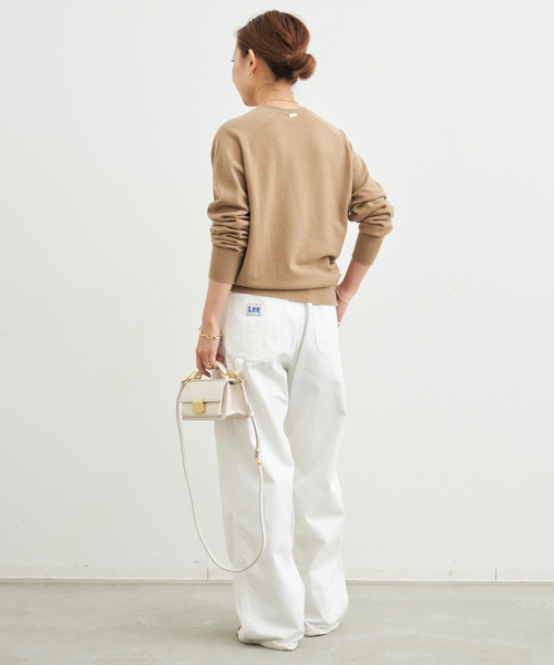 Deuxieme Classe（ドゥーズィエムクラス）の「Lee ペインターデニム（スラックス・レディース・ホワイト・34/36/38）」の6枚目の写真