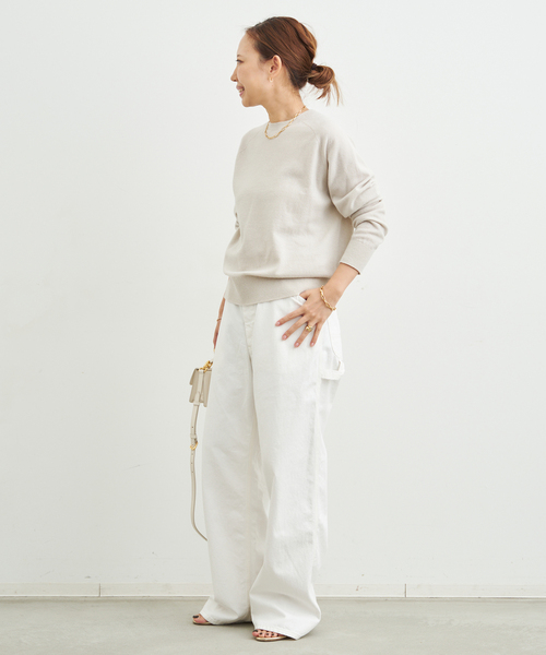 Deuxieme Classe（ドゥーズィエムクラス）の「Lee ペインターデニム（スラックス・レディース・ホワイト・34/36/38）」の16枚目の写真