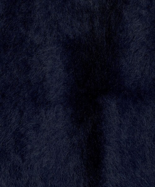 UNITED ARROWS（ユナイテッドアローズ）の「フォックスカシミヤ ハーフスリーブ Tニット UYHSP（ニット/セーター・レディース・ネイビー/レッド/オフホワイト・FREE）」の10枚目の写真