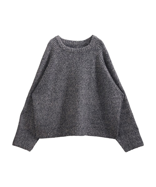 SUNFLOWER EIGHT(サンフラワーエイト)の「ゆるシルエットニットプルオーバー(ニット/セーター・レディース・ネイビー/ボルドー/ブラウン・M)」の17枚目の写真