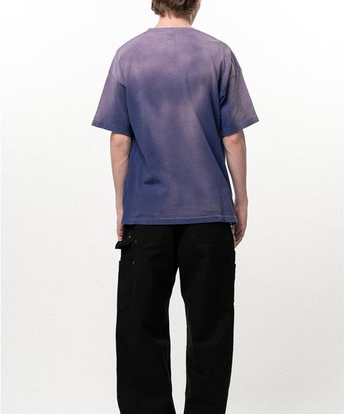 KAMIYA(カミヤ)の「"THE DARKNESS WILL DISAPPEAR" Distressed T-shirt(Tシャツ/カットソー・メンズ・ブラック/レッド/ネイビー・S/M)」の12枚目の写真