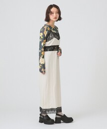 Ray BEAMS | レース キリカエ キャミワンピース(ワンピース)