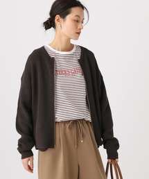 Elura | リネンライクジップカーディガン/646535(カーディガン/ボレロ)