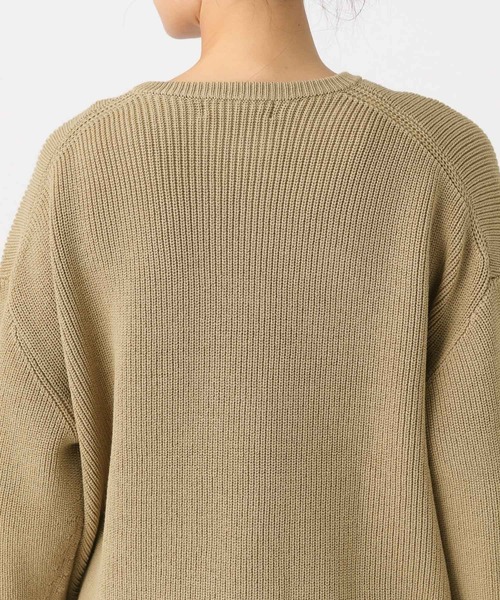 Elura(エルーラ)の「リネンライクジップカーディガン/646535(カーディガン/ボレロ・レディース・ダークブラウン/ベージュ/オフホワイト・FREE)」の22枚目の写真