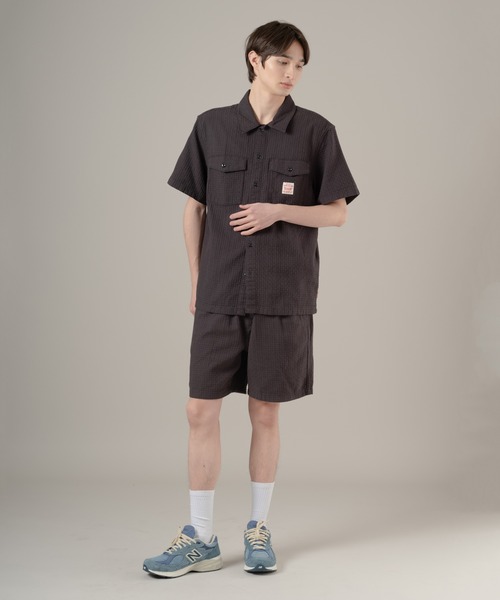 Levi's（リーバイス）の「Levi's/リーバイス WORKWEAR ショートスリーブワーカーシャツ（シャツ/ブラウス・メンズ・ブラック・XL/L/M/S）」の6枚目の写真