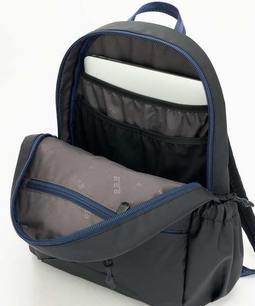 Samsonite(サムソナイト)の「サムソナイトレッド Z-ZIP ラウンド バックパック(バックパック/リュック・メンズ・ブラック/ブラック×ブルー・ONE SIZE)」の12枚目の写真
