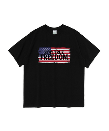 アメリカンフリーダム 半袖Tシャツ (ブラック)