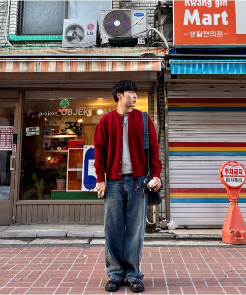 URBANAGE(アーバンエイジ)の「スタンダードウォッシュワイドデニムパンツミッドブルー(デニムパンツ・レディース・その他・SMALL/MEDIUM/LARGE/X-LARGE)」の15枚目の写真