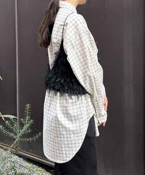 FRIPIER（フリピエ）の「《FRIPIER》チェックシャツ（シャツ/ブラウス・レディース・アイボリー・FREE）」の19枚目の写真