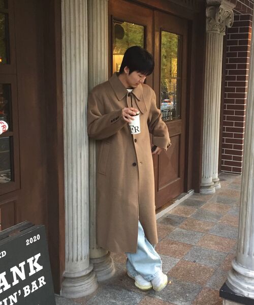 eastserviceshop(イーストサービスショップ)の「Vintage Washed Curved Denim - Light Blue(デニムパンツ・レディース・スカイブルー・48/46/50)」の10枚目の写真