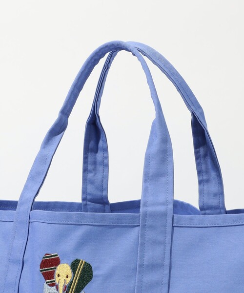 caban（キャバン）の「Elephant刺繍 プレイフルトートバッグ（トートバッグ・メンズ・ネイビー/イエロー/グリーン/ホワイト/ライトブルー/ブラック・FREE）」の11枚目の写真