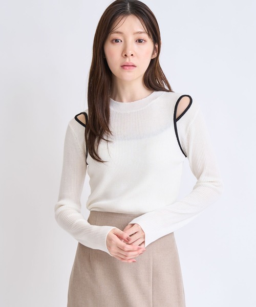 Noela ニット ケーブルノースリニット | ニット | NOELA OFFICIAL WEB STORE