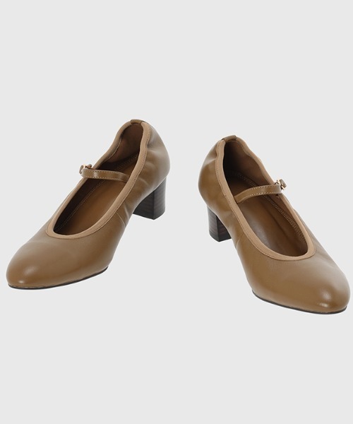 anuans（アニュアンス）の「ラムレザーメリージェン（パンプス・レディース・ブラック/ピンクベージュ/ブラウン/ホワイト系その他4・S/M/L）」の12枚目の写真