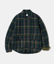 Diamond Layla（ダイアモンドレイラ）の「[HEAT]Moss Green Check Padded PD6（ダウンジャケット/コート）」