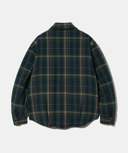 Diamond Layla（ダイアモンドレイラ）の「[HEAT]Moss Green Check Padded PD6（ダウンジャケット/コート・レディース・その他・X-LARGE/MEDIUM）」の6枚目の写真