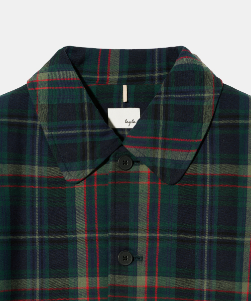 Diamond Layla（ダイアモンドレイラ）の「[HEAT]Moss Green Check Padded PD6（ダウンジャケット/コート・レディース・その他・X-LARGE/MEDIUM）」の8枚目の写真