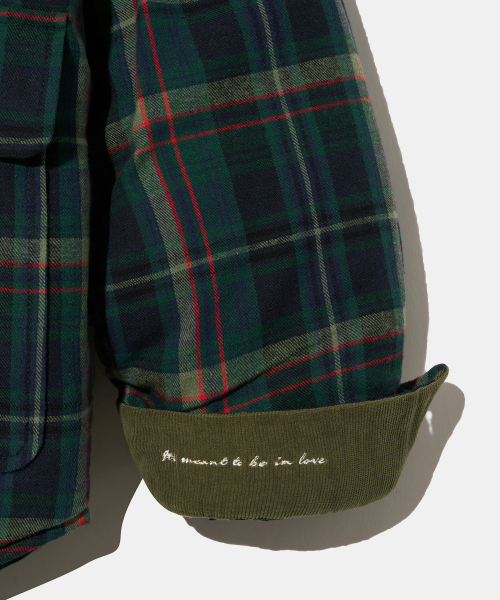 Diamond Layla（ダイアモンドレイラ）の「[HEAT]Moss Green Check Padded PD6（ダウンジャケット/コート・レディース・その他・X-LARGE/MEDIUM）」の3枚目の写真
