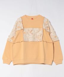 RehersalL（リハーズオール）の「【REHERSALL】フリンジジャガードクルースウェット（スウェット）」